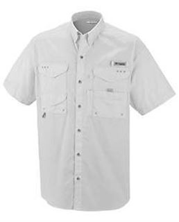 AMPP Store - Men's Performance Fishing Gear PFG Shirt-White-Extra Large
