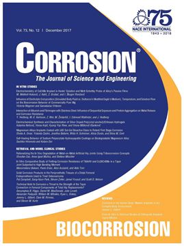 Picture for Biomedical Special Issue - Corrosion Journal (digital) December 2017
