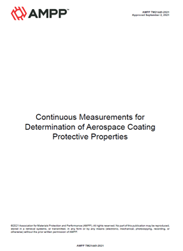 Picture for Continuous Measurements for Determination of Aerospace Coating Protective Properties