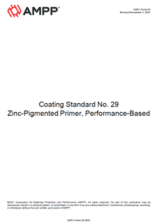 Picture for SSPC-Paint 29-2021, Coating Standard No. 29 Zinc-Pigmented Primer, Performance-Based