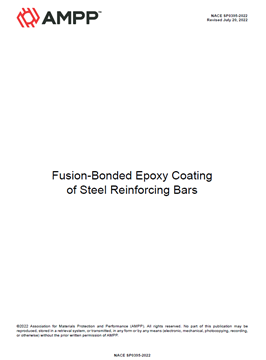 Picture for NACE SP0395-2022, Fusion-Bonded Epoxy Coating of Steel Reinforcing Bars