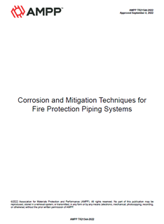 Picture for AMPP TR21544-2022, Corrosion and Mitigation Techniques for Fire Protection Piping Systems