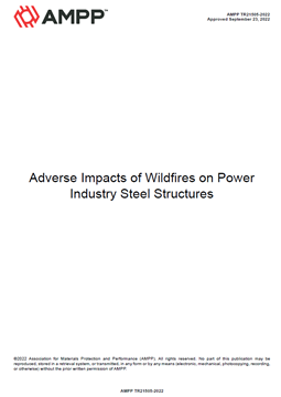 Picture for AMPP TR21505-2022, Adverse Impacts of Wildfires on Power Industry Steel Structures