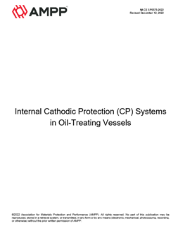 	Picture for NACE SP0575-2022, Internal Cathodic Protection (CP) Systems in Oil-Treating Vessels