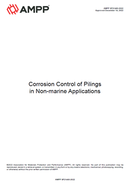 Picture for AMPP SP21460-2022, Corrosion Control of Pilings in Non-marine Applications