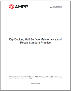 Picture for AMPP SP21486-2023, Dry-Docking Hull Surface Maintenance and Repair Standard Practice