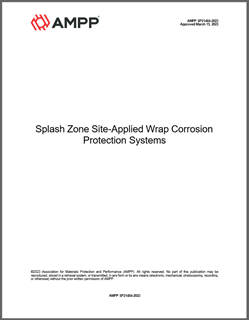 Picture for AMPP SP21484-2023, Splash Zone Site-Applied Wrap Corrosion Protection Systems
