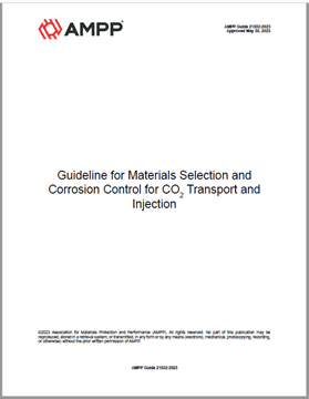 Picture for AMPP Guide 21532-2023, Guideline for Materials Selection and Corrosion Control for CO2 Transport and Injection