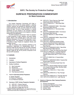 Picture for SSPC-SP COM-2017, SSPC Surface Preparation Commentary