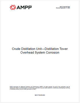 	Picture for NACE TR34109-2023, Crude Distillation Unit—Distillation Tower Overhead System Corrosion