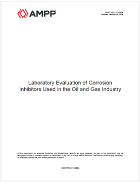 	Picture for NACE TR31215-2024, Laboratory Evaluation of Corrosion Inhibitors Used in the Oil and Gas Industry