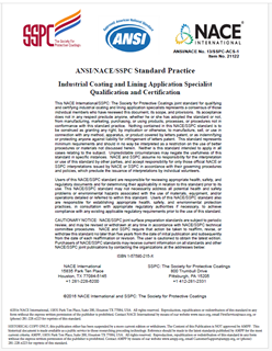 Picture for ANSI/NACE No. 13/SSPC-ACS-1