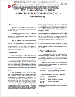 SSPC-SP 2-2018